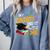 My Daddy Did It And He Did It For Me Graduate Graduation Comfort Colors Sweatshirt Blue Jean