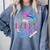 My Daddy Did It Tee Graduation Graduated Dad Proud Children Comfort Colors Sweatshirt Blue Jean