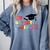 My Daughter Did It Graduation Doctor Nurse Child Graduated Comfort Colors Sweatshirt Blue Jean