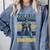 DC Comics Graduation Batman The Grad Power Stance Comfort Colors Sweatshirt Blue Jean