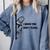 Dental Hygienist Hygiene School Squad RDH Graduation Comfort Colors Sweatshirt Blue Jean