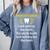 Dentist Dental School Graduation Tooth Oath Dentistry Comfort Colors Sweatshirt Blue Jean