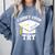 I Didn't Even Try 2018 Senior Graduation Shirt Comfort Colors Sweatshirt Blue Jean