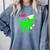 Dinosaur Rawr Diploma Grad Graduate Graduation Comfort Colors Sweatshirt Blue Jean