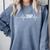 Doctor Of Nursing Practice Graduation DNP Heartbeat Comfort Colors Sweatshirt Blue Jean