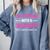 Doctoral Degree Graduation Woman With a Doctorate Comfort Colors Sweatshirt Blue Jean