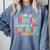 Doctorate Degree PhD Graduation PsyD Woman EdD Psychology Comfort Colors Sweatshirt Blue Jean