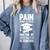 Doctorate Is Forever- Graduation Achievement DBA Doctorate Comfort Colors Sweatshirt Blue Jean