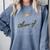 Done Class Of 2024 Senior 2024 Graduation 2024 Graduate Comfort Colors Sweatshirt Blue Jean