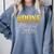 Done Class Of 2026 Graduation Comfort Colors Sweatshirt Blue Jean