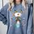 Donkey Nurse RN ER Nursing School Graduation Comfort Colors Sweatshirt Blue Jean
