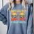 Don't Like Me Antisocial Introvert & Anti Social Comfort Colors Sweatshirt Blue Jean