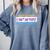 I Don't Like People Sarcastic Humanity Hater Introvert Comfort Colors Sweatshirt Blue Jean
