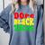 Dope Teacher African American Graduation History Month Comfort Colors Sweatshirt Blue Jean