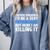 Never Dreamed I'd Be a Sexy Pathologist Pathology Graduation Comfort Colors Sweatshirt Blue Jean