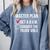 DVM Veterinarian Graduation Doctor Veterinary Medicine Comfort Colors Sweatshirt Blue Jean