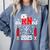 Earned It 2025 For Nurse Graduation Or RN LPN Class Of 2025 Comfort Colors Sweatshirt Blue Jean