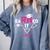 Earned It RN 2025 Nurse Graduation Nursing School Graduate Premium Tri-Blend Comfort Colors Sweatshirt Blue Jean