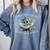 Easily Distracted By Dragon And Books Introvert Shirt Comfort Colors Sweatshirt Blue Jean