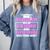EdD Doctor Of Education Daughter Power Doctorate Graduation Comfort Colors Sweatshirt Blue Jean