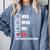 EdD Doctor Of Education Dr Doctorate Graduation Comfort Colors Sweatshirt Blue Jean