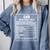 EdD Doctor Of Education Nutrition Doctorate Graduation Comfort Colors Sweatshirt Blue Jean