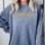 Edumacated Grad College Graduation Comfort Colors Sweatshirt Blue Jean