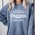 Electrician Graduation Men Women Electrical Comfort Colors Sweatshirt Blue Jean