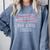 Elementary Middle School High School College Graduation Comfort Colors Sweatshirt Blue Jean