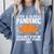 Elementary School 2021 Degree Graduation Graduate Comfort Colors Sweatshirt Blue Jean