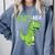 EMT Rex Paramedic Graduation Firefighter Comfort Colors Sweatshirt Blue Jean