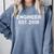 Engineering Graduation Engineer Est 2018 Tee Comfort Colors Sweatshirt Blue Jean