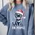 Ew People Christmas Cat Santa Hat Dad Introvert Comfort Colors Sweatshirt Blue Jean Ew People Christmas Cat Santa Hat Dad Introvert Comfort Colors Sweatshirt Blue Jean