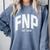Family Nurse Practitioner FNP Graduation 2019 Comfort Colors Sweatshirt Blue Jean