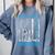My Favorite Airman Calls Me Brother Airman Graduation Premium Tri-Blend Comfort Colors Sweatshirt Blue Jean