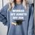 Finance Accounting Graduation Shirt Worked My Assets Off Comfort Colors Sweatshirt Blue Jean