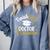 FinishEdD Doctor Of Education Graduation EdD Graduate Comfort Colors Sweatshirt Blue Jean