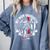 Fire Academy Graduate Firefighter Graduation Comfort Colors Sweatshirt Blue Jean