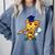 Flossing Pizza Dairy OIT For Dairy OIT Graduation Comfort Colors Sweatshirt Blue Jean