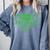 Football Senior Night Football Senior 2025 Graduation 24 Comfort Colors Sweatshirt Blue Jean