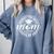 Forget The Grad Mom Survived Class Of 2024 Senior Graduation Comfort Colors Sweatshirt Blue Jean