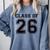 Freshman Class Of 2026 High School Senior Graduation Comfort Colors Sweatshirt Blue Jean