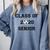 FUN CLASS OF 2020 SENIOR SOCCER GRADUATION GIFT SHIRT Comfort Colors Sweatshirt Blue Jean
