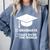 Funny Graduate Joke Mens Womens Graduation Gifts Comfort Colors Sweatshirt Blue Jean