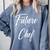 Future Chef Shirt Cute Graduation Grad Comfort Colors Sweatshirt Blue Jean