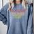 Future Class Of 2038 Graduation Comfort Colors Sweatshirt Blue Jean