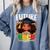 Future HBCU Grad Afro Girl College Graduation Kids Comfort Colors Sweatshirt Blue Jean
