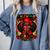 Future HBCU Grad History Girl Graduation HBCU Comfort Colors Sweatshirt Blue Jean