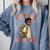 Future HBCU Grad History Month Graduation Boys Kids Comfort Colors Sweatshirt Blue Jean