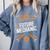 Future Mechanic Graduation School Kids Toddler Women Men Gag Comfort Colors Sweatshirt Blue Jean